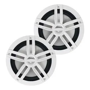 EnrockMarine EM265W Pair 2-Way 180-watt (180W) High-Performance Water-Resistant Loudspeaker, 6.5", White EnrockMarine EM265W Pair 2-Way 180-watt (180W) High-Performance Water-Resistant Loudspeaker, 6.5", White