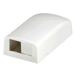 Surface Mount Box,Mini Com,2Port,White 4024302_Brand_Index3-1 Each Surface Mount Box,Mini Com,2Port,White 4024302_Brand_Index3-1 Each