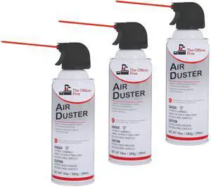 Can Air, Air Duster, 10oz Can, Can Air Duster for Computer, Compressed Canned Air, Electronic Keyboard Cleaner - 10oz Can - 3 Cans Can Air, Air Duster, 10oz Can, Can Air Duster for Computer, Compressed Canned Air, Electronic Keyboard Cleaner - 10oz Can - 3 Cans