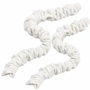 5 Foot Linen Fabric Chandelier Chain Cord Cover with Hook and Loop Closure, 2 Packs, Off White 5 Foot Linen Fabric Chandelier Chain Cord Cover with Hook and Loop Closure, 2 Packs, Off White