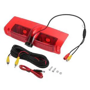 Brake Light Rear View Backup Camera for Chevrolet Express 03-19 | for GMC Savana 1500 2500 3500 2003-2019, Park assist reverse camera replacement Brake Light Rear View Backup Camera for Chevrolet Express 03-19 | for GMC Savana 1500 2500 3500 2003-2019, Park assist reverse camera replacement