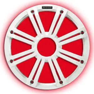 KMG12 12-Inch (30cm) Grille for KM12 and KMF12 Subwoofer, LED, White | Built-In Accent Lighting, Protects the Woofer Cone Dockside, Fresh Factory Look on Open Decks, Great for Boat Speaker Setups KMG12 12-Inch (30cm) Grille for KM12 and KMF12 Subwoofer, LED, White | Built-In Accent Lighting, Protects the Woofer Cone Dockside, Fresh Factory Look on Open Decks, Great for Boat Speaker Setups
