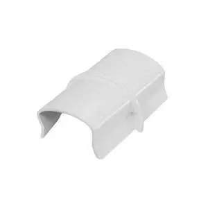 Coupling Connector Joint for Half Round Cord Hider, Outdoor Cable Cover Cable Raceway with Adhesive Back 1.2in W x 0.50in H Coupling Connector Joint for Half Round Cord Hider, Outdoor Cable Cover Cable Raceway with Adhesive Back 1.2in W x 0.50in H