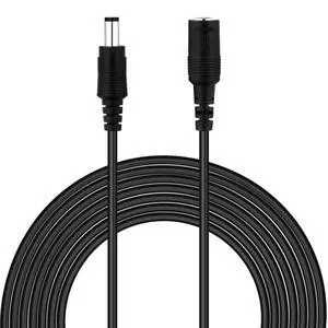 DC Power Extension Cable 50 Feet 5.5mm x 2.1mm Male Female Cord, 20AWG DC Power Extension Cable 50 Feet 5.5mm x 2.1mm Male Female Cord, 20AWG