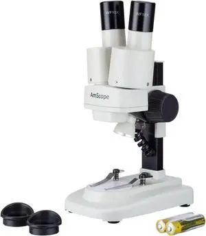 SE100-LED Portable Binocular Stereo Microscope, WF10x Eyepieces | LED Ring Light SE100-LED Portable Binocular Stereo Microscope, WF10x Eyepieces | LED Ring Light