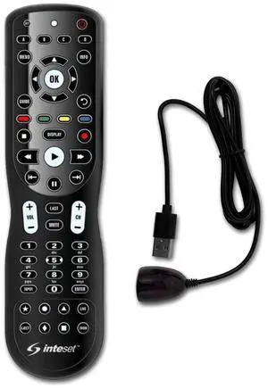 4-in-1 Universal Backlit Remote & IReTV IR Receiver Combo. for Streamers That Have no IR Receiver Built in, Including F-TV, Nvidia Shield (2nd Gen), Kodi, MCE and Many Other A/V Devices 4-in-1 Universal Backlit Remote & IReTV IR Receiver Combo. for Streamers That Have no IR Receiver Built in, Including F-TV, Nvidia Shield (2nd Gen), Kodi, MCE and Many Other A/V Devices