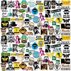Breaking Bad Set 2 200 Vinyl Stickers Waterproof Die-Cut Decals Laptop Car Breaking Bad Set 2 200 Vinyl Stickers Waterproof Die-Cut Decals Laptop Car