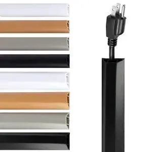 TV Cord Hider Cable Protector - Strong Self Adhesive Wall Cord Cover Cable Hider - Low Profile Cable Management Wall Cord Concealer Cable Raceway TV Cord Hider Cable Protector - Strong Self Adhesive Wall Cord Cover Cable Hider - Low Profile Cable Management Wall Cord Concealer Cable Raceway