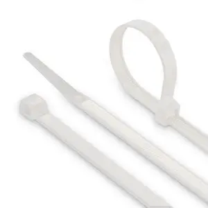 21-Inch Zip Ties - Indoor/Outdoor Cable Ties | For Cord and Wire Management, No Tools Needed - Strong Nylon Cable Holders 21 IN, 100 Pack, White 21-Inch Zip Ties - Indoor/Outdoor Cable Ties | For Cord and Wire Management, No Tools Needed - Strong Nylon Cable Holders 21 IN, 100 Pack, White
