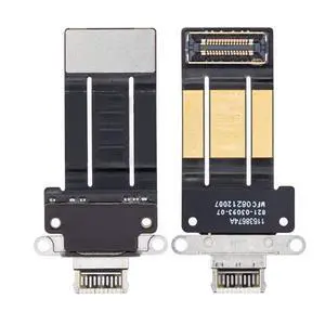 Replacement for iPad Pro 12.9 inch 5th Generation Charging Port USB Charger Dock Connector Type C Flex Cable USA (Sliver) Replacement for iPad Pro 12.9 inch 5th Generation Charging Port USB Charger Dock Connector Type C Flex Cable USA (Sliver)