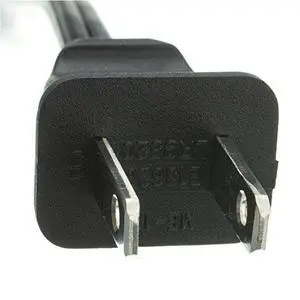 6 Feet Figure 8 Non-Polarized (NEMA 1-15P to C7) 2 Prong Power Cord, Compatible with Printers, Smart LEDs, TVs, Play-Stations, Notebook and Laptop Chargers, 18AWG Power Cable, (10 Pack) 6 Feet Figure 8 Non-Polarized (NEMA 1-15P to C7) 2 Prong Power Cord, Compatible with Printers, Smart LEDs, TVs, Play-Stations, Notebook and Laptop Chargers, 18AWG Power Cable, (10 Pack)
