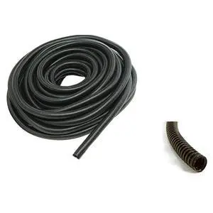 1 Inch Split Wire Loom Black 10' Feet 1" Tubing Hose Cover Auto Home Marine 1 Inch Split Wire Loom Black 10' Feet 1" Tubing Hose Cover Auto Home Marine