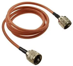 CablesOnline, 4ft RG400 Double-Braided SPC Shield with UHF PL259 Male/Male 50 Ohm Coaxial Cable, R4-U004 CablesOnline, 4ft RG400 Double-Braided SPC Shield with UHF PL259 Male/Male 50 Ohm Coaxial Cable, R4-U004