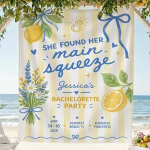 Personalized She Found Her Main Squeeze Bachelorette Banner Backdrop Custom Name Lemon Floral Bow Bach Weekend Photo Backdrop Bridal Shower Hen Night Girls Night Bride To Be Decor Sign Art Print Personalized She Found Her Main Squeeze Bachelorette Banner Backdrop Custom Name Lemon Floral Bow Bach Weekend Photo Backdrop Bridal Shower Hen Night Girls Night Bride To Be Decor Sign Art Print
