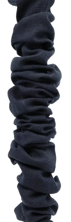 5 Foot Linen Fabric Chandelier Chain Cord Cover with Hook and Loop Closure, Black 5 Foot Linen Fabric Chandelier Chain Cord Cover with Hook and Loop Closure, Black