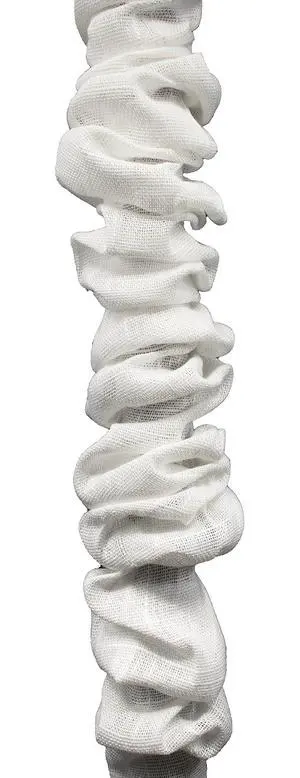 5 Foot Linen Fabric Chandelier Chain Cord Cover with Hook and Loop Closure, Off White 5 Foot Linen Fabric Chandelier Chain Cord Cover with Hook and Loop Closure, Off White