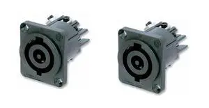 (2) Two Genuine NEUTRIK NAC3MP-HC PowerCON 250V32A Chassis Connector Power Input w/TORX T8 Screwdriver (2) Two Genuine NEUTRIK NAC3MP-HC PowerCON 250V32A Chassis Connector Power Input w/TORX T8 Screwdriver