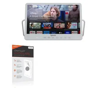 Screen Protector Compatible with Sylvox Waterproof Portable TV PT16A0KGGB (15.6 in) - ClearTouch Anti-Glare (2-Pack), Anti-Fingerprint Matte Film Skin Screen Protector Compatible with Sylvox Waterproof Portable TV PT16A0KGGB (15.6 in) - ClearTouch Anti-Glare (2-Pack), Anti-Fingerprint Matte Film Skin