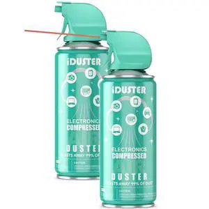 Compressed Keyboard Cleaner Air Spray - 3.5oz Canned Air Duster for Keyboard, PC, Computer, Electronics, Phone, 2PCS Compressed Keyboard Cleaner Air Spray - 3.5oz Canned Air Duster for Keyboard, PC, Computer, Electronics, Phone, 2PCS
