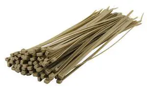 Pro Tie Standard Duty, Self-Locking Nylon Cable Wire Ties for Indoor and Outdoor Use | 11.8-Inch, 50 lbs. Tensile Strength, Tan Nylon, 100-Pack (PN: CFT11SD100) Pro Tie Standard Duty, Self-Locking Nylon Cable Wire Ties for Indoor and Outdoor Use | 11.8-Inch, 50 lbs. Tensile Strength, Tan Nylon, 100-Pack (PN: CFT11SD100)