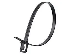 WorkTie 24 Inch Black Releasable Tie - 10 Pack WorkTie 24 Inch Black Releasable Tie - 10 Pack