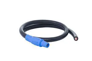 Type W Female to Blunt Pigs Tails, Event Temporary Power Cable, 400 Amps, NEMA 3R Series 16 CAM Type, Length: 4', Boot Color: Blue Type W Female to Blunt Pigs Tails, Event Temporary Power Cable, 400 Amps, NEMA 3R Series 16 CAM Type, Length: 4', Boot Color: Blue