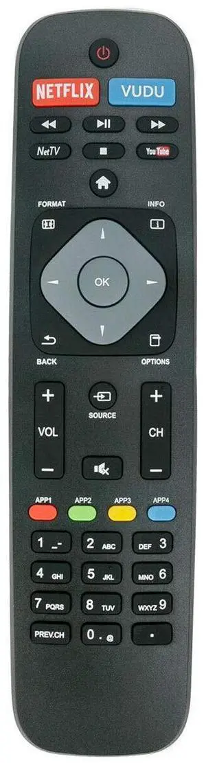 Remote Replace for Philips TV 65PFL8900/F7 55PFL5601/F7 49PFL7900/F7 55PFL7900/F Remote Replace for Philips TV 65PFL8900/F7 55PFL5601/F7 49PFL7900/F7 55PFL7900/F