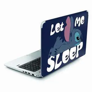 Decal Laptop Skin Compatible with Envy TouchSmart 15.6in - Officially Licensed Disney Lilo and Stitch Let Me Sleep Design Decal Laptop Skin Compatible with Envy TouchSmart 15.6in - Officially Licensed Disney Lilo and Stitch Let Me Sleep Design