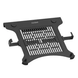 Laptop Tray for Monitor Arm, VESA Mount 75x75&100x100mm, Fits Laptops up to 17.3in, Notebook Tray with Lockable Clips for Home Office- Black Laptop Tray for Monitor Arm, VESA Mount 75x75&100x100mm, Fits Laptops up to 17.3in, Notebook Tray with Lockable Clips for Home Office- Black