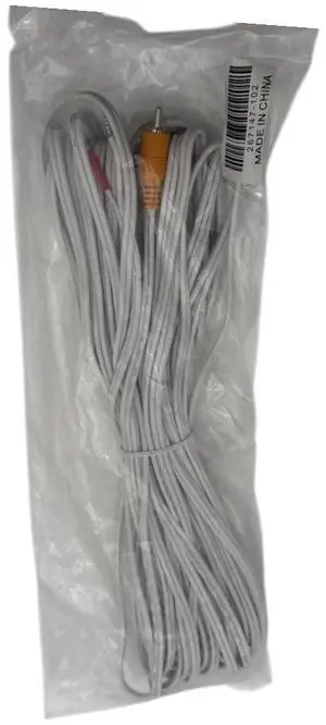 50 ft RCA to Bare Wire Speaker Cable for Rear Bose Cube Speakers/Acoustimass Lifestyle Systems Single White 50 ft RCA to Bare Wire Speaker Cable for Rear Bose Cube Speakers/Acoustimass Lifestyle Systems Single White