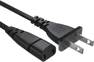 5ft AC Power Cord, Type A, Male-to-Female, 10A 125V, Black, Compatible with Sony XR77A80CJ, XR77A80CK, XR77A80J 5ft AC Power Cord, Type A, Male-to-Female, 10A 125V, Black, Compatible with Sony XR77A80CJ, XR77A80CK, XR77A80J