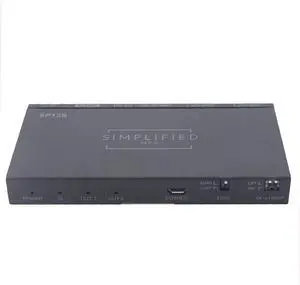 SP12S HDMI 1 to 2 Splitter with Audio Breakout and Scaling SP12S HDMI 1 to 2 Splitter with Audio Breakout and Scaling
