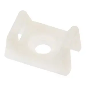 TM1S6-M Cable TIE Mount #6 Screw Hole (Package of 100) TM1S6-M Cable TIE Mount #6 Screw Hole (Package of 100)