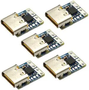 (5 Pack) USB Type C PD 28V DC Fixed Voltage Power Trigger Module 5A Type-C Female Input (5 Pack) USB Type C PD 28V DC Fixed Voltage Power Trigger Module 5A Type-C Female Input