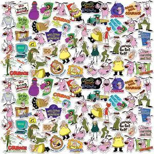 Courage the Cowardly Dog Cartoon 100 Vinyl Stickers Waterproof Die-Cut Courage the Cowardly Dog Cartoon 100 Vinyl Stickers Waterproof Die-Cut