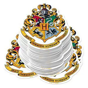 Harry Potter Hogwarts Crest Theme 100 Vinyl Stickers Waterproof Die-Cut Car Harry Potter Hogwarts Crest Theme 100 Vinyl Stickers Waterproof Die-Cut Car
