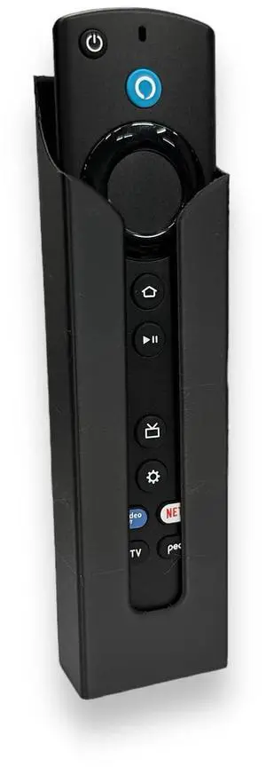 Wall Remote Holder for Amazon Fire Tv Remote Holder Long Version with Adhesive Strip and mounting Hardware. Eco-Friendly 3D Printed (Made in Florida, USA) Wall Remote Holder for Amazon Fire Tv Remote Holder Long Version with Adhesive Strip and mounting Hardware. Eco-Friendly 3D Printed (Made in Florida, USA)