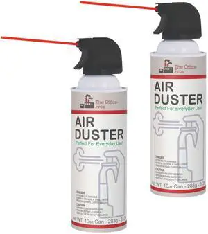 Can Air, Compressed Canned Air, Air Duster, Can Air Duster for Computer, Electronic Keyboard Cleaner - 10oz Can - 2 Cans Can Air, Compressed Canned Air, Air Duster, Can Air Duster for Computer, Electronic Keyboard Cleaner - 10oz Can - 2 Cans