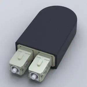 SC Fiber Optic Multimode 50/125 Loopback Adapter SC Fiber Optic Multimode 50/125 Loopback Adapter