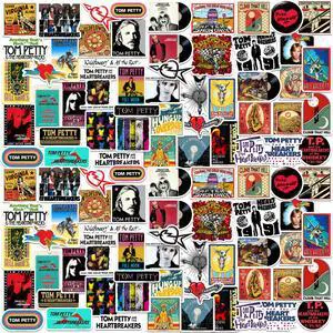 Tom Petty & The Heartbreakers 100 Vinyl Stickers Waterproof Die-Cut Decals Tom Petty & The Heartbreakers 100 Vinyl Stickers Waterproof Die-Cut Decals