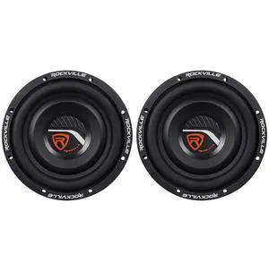 W8T4-S2 8" SVC 2-Ohm Slim Car Subwoofer, 1000W Peak/250W, 2-Pack | CEA-2031 Compliant, 1.5" Voice Coil, 33oz Magnet, Butyl Surround, Steel Basket, Nickel Terminals, 2.5" Depth, 39Hz-500Hz, RMS W8T4-S2 8" SVC 2-Ohm Slim Car Subwoofer, 1000W Peak/250W, 2-Pack | CEA-2031 Compliant, 1.5" Voice Coil, 33oz Magnet, Butyl Surround, Steel Basket, Nickel Terminals, 2.5" Depth, 39Hz-500Hz, RMS