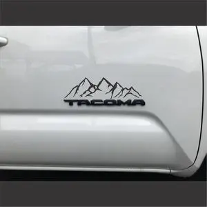 Mountain Decal Vinyl Car Sticker | Die Cut Vehicle Window Graphic, Bumper Sticker | Van Accessories, Camping Hiking Gift Ideas | Waterproof Exterior Automotive (Matte Black, 12.5" x 3.6") Mountain Decal Vinyl Car Sticker | Die Cut Vehicle Window Graphic, Bumper Sticker | Van Accessories, Camping Hiking Gift Ideas | Waterproof Exterior Automotive (Matte Black, 12.5" x 3.6")
