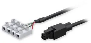 4-Pin Power Cable, Screw Terminal, PR2FK20M 4-Pin Power Cable, Screw Terminal, PR2FK20M