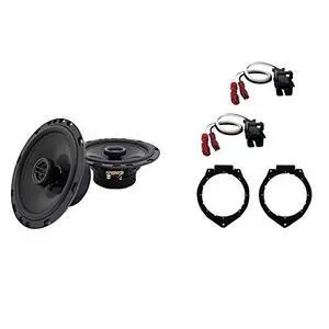 Fits Hummer H3 2006-2010 Speakers 6.5 300W Front Door Upgrade | Includes mounting adapter, direct factory replacement package, easy plug-in install, restores crisp clear sound Fits Hummer H3 2006-2010 Speakers 6.5 300W Front Door Upgrade | Includes mounting adapter, direct factory replacement package, easy plug-in install, restores crisp clear sound