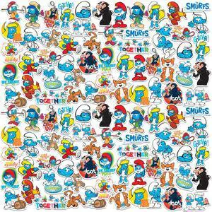 The Smurfs Set 2 100 Vinyl Stickers Waterproof Die-Cut Decals Laptop Car The Smurfs Set 2 100 Vinyl Stickers Waterproof Die-Cut Decals Laptop Car