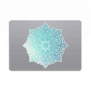 Mandala Laptop Sticker Decal - Removable Waterproof White Vinyl Decals Stickers - Mandalas Light Green Turquoise Sticker Partial Skin Compatible with Computer MacBook Air Pro 13 15 inch Mac Mandala Laptop Sticker Decal - Removable Waterproof White Vinyl Decals Stickers - Mandalas Light Green Turquoise Sticker Partial Skin Compatible with Computer MacBook Air Pro 13 15 inch Mac