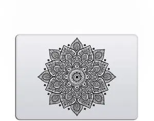 Black Mandala Laptop Sticker - Waterproof Transparent Large Vinyl Decals Partial Skin - Compatible with Computer Laptops & MacBook 13 15 Mac Black Mandala Laptop Sticker - Waterproof Transparent Large Vinyl Decals Partial Skin - Compatible with Computer Laptops & MacBook 13 15 Mac