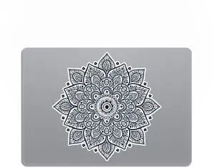 Black Mandala Laptop Sticker - Waterproof White Vinyl Decal Compatible with MacBook Air/Pro 13 & 15 inch - Cosmic Noir Design for Enhanced Style on Computer Laptops Black Mandala Laptop Sticker - Waterproof White Vinyl Decal Compatible with MacBook Air/Pro 13 & 15 inch - Cosmic Noir Design for Enhanced Style on Computer Laptops