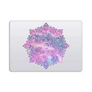 Mandala Laptop Sticker Decal - Waterproof Transparent Vinyl Decals Stickers - Mandalas Purple Pink Blue Sticker Partial Skin Compatible with Computer MacBook Air Pro 13 15 inch Mac Retina Mandala Laptop Sticker Decal - Waterproof Transparent Vinyl Decals Stickers - Mandalas Purple Pink Blue Sticker Partial Skin Compatible with Computer MacBook Air Pro 13 15 inch Mac Retina