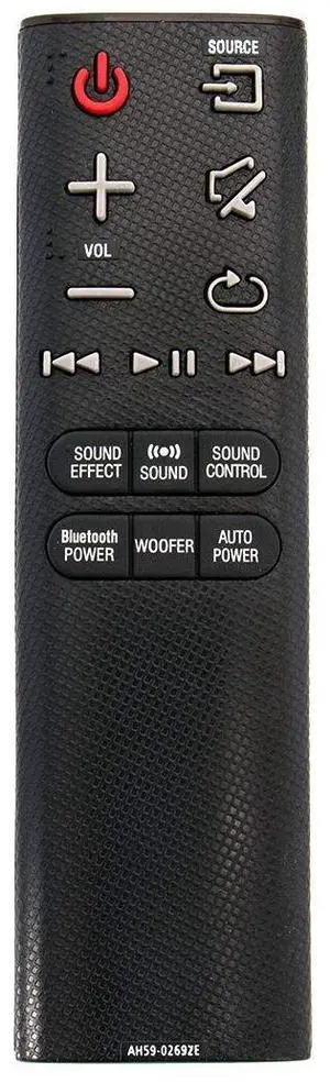 New AH59-02692E Remote for Samsung Soundbar HW-J355 HW-J450 HW-J550 HW-J551 New AH59-02692E Remote for Samsung Soundbar HW-J355 HW-J450 HW-J550 HW-J551